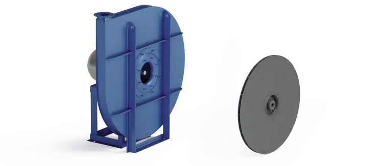 Ventilateurs Industriels Centrifuges - Haute Pression Positifs - Serie VA/P