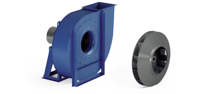 Ventilateurs Industriels Centrifuges - Moyenne Pression - Serie GR
