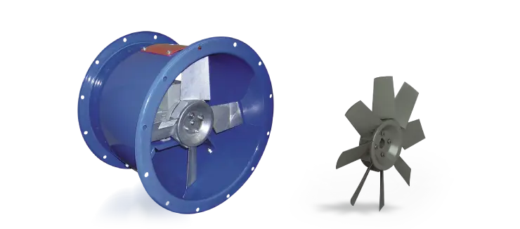 Axial-Industrieventilatoren - Direkt gekuppelt - EI Serie