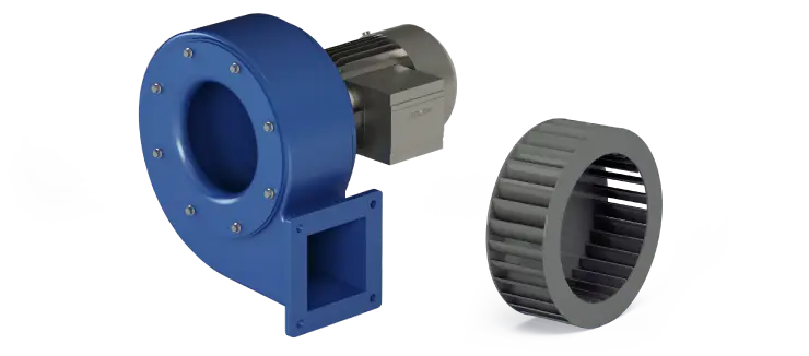 Ventilateurs Industriels Centrifuges - Basse Pression - Serie CB