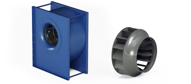 Ventilatori Industriali Centrifughi - Bassa Pressione - Serie RLQ