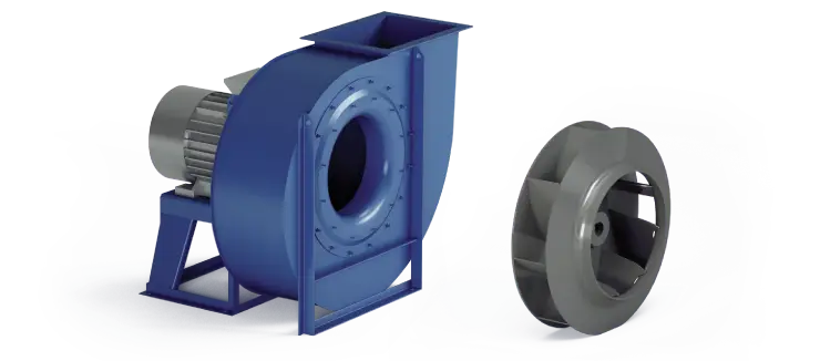 Ventilateurs Industriels Centrifuges - Moyenne Pression - Serie GF