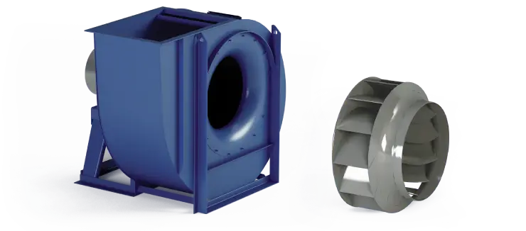 Ventilatori Industriali Centrifughi - Media Pressione - Serie RH