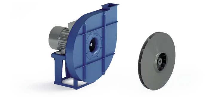 Ventilateurs Industriels Centrifuges - Haute Pression Négatifs - Serie VP/N