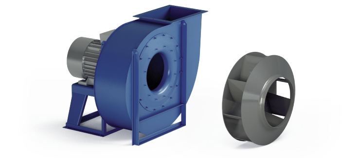 Industrial Centrifugal Fans - Medium Pressure - RM Series 