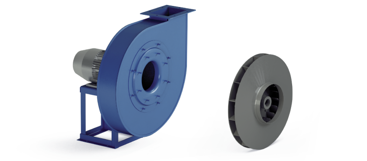 Industrial Centrifugal Fans - High Pressure Positive - VG/P Series