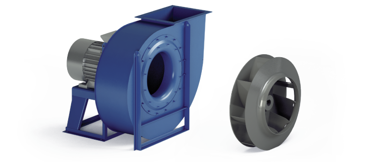 Industrial Centrifugal Fans - Medium Pressure - GF Series 