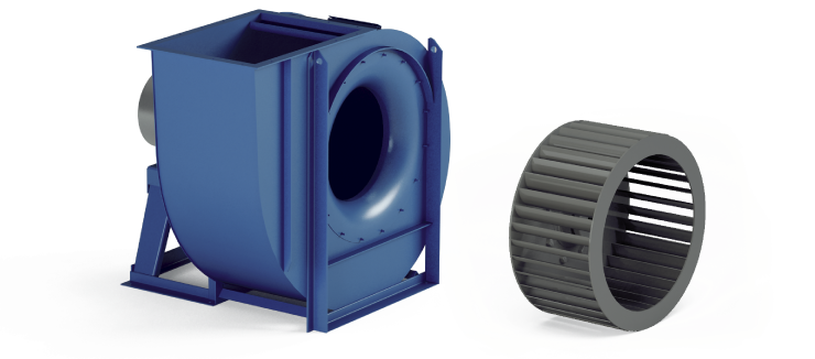 Industrial Centrifugal Fans - Low Pressure - CA Series 