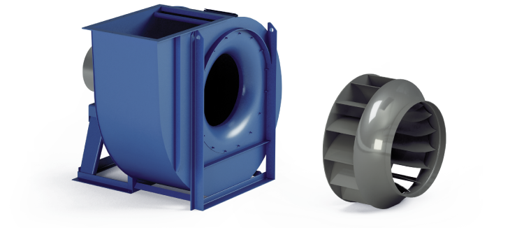 IIndustrial Centrifugal Fans - Low Pressure - RL Series 