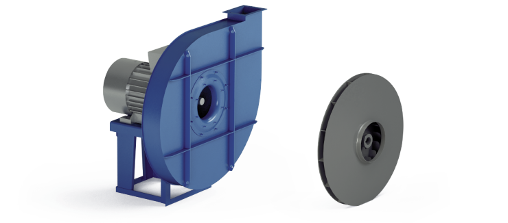 Industrial Centrifugal Fans - High Pressure Positive - VP/P Series